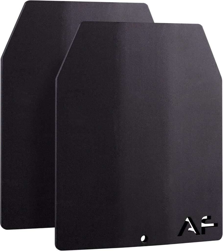 AmStaff Fitness Weight Vest Plates for Tactical Weighted Vests – WODs, Workout, Strength and Endurance Training, Running – 3D Curved Ergonomic Design – Available 7LB/11LB/17LB/27LB
